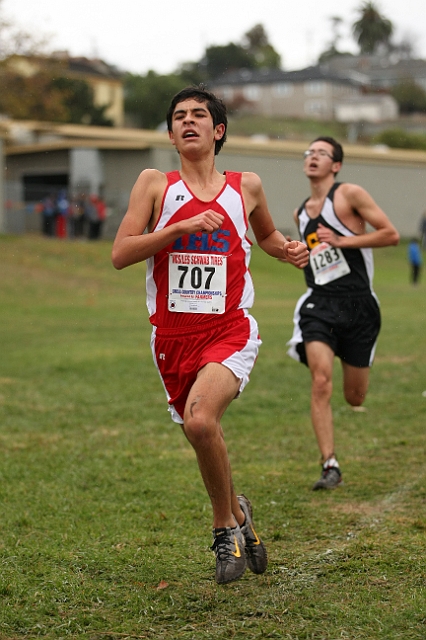 2010NCSXC BD5-1185.JPG - 2010 North Coast Section Cross Country Championships, Hayward High School, Hayward, California